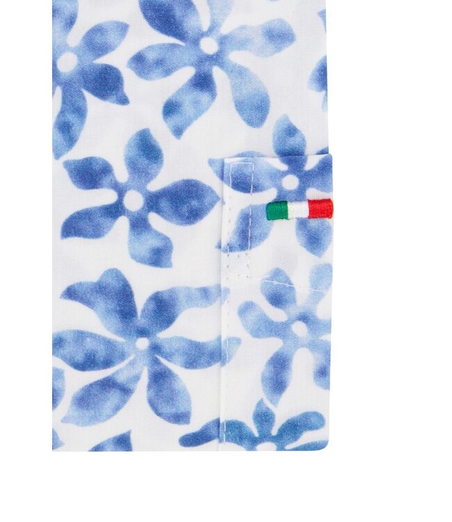 regular fit overhemd bloem print