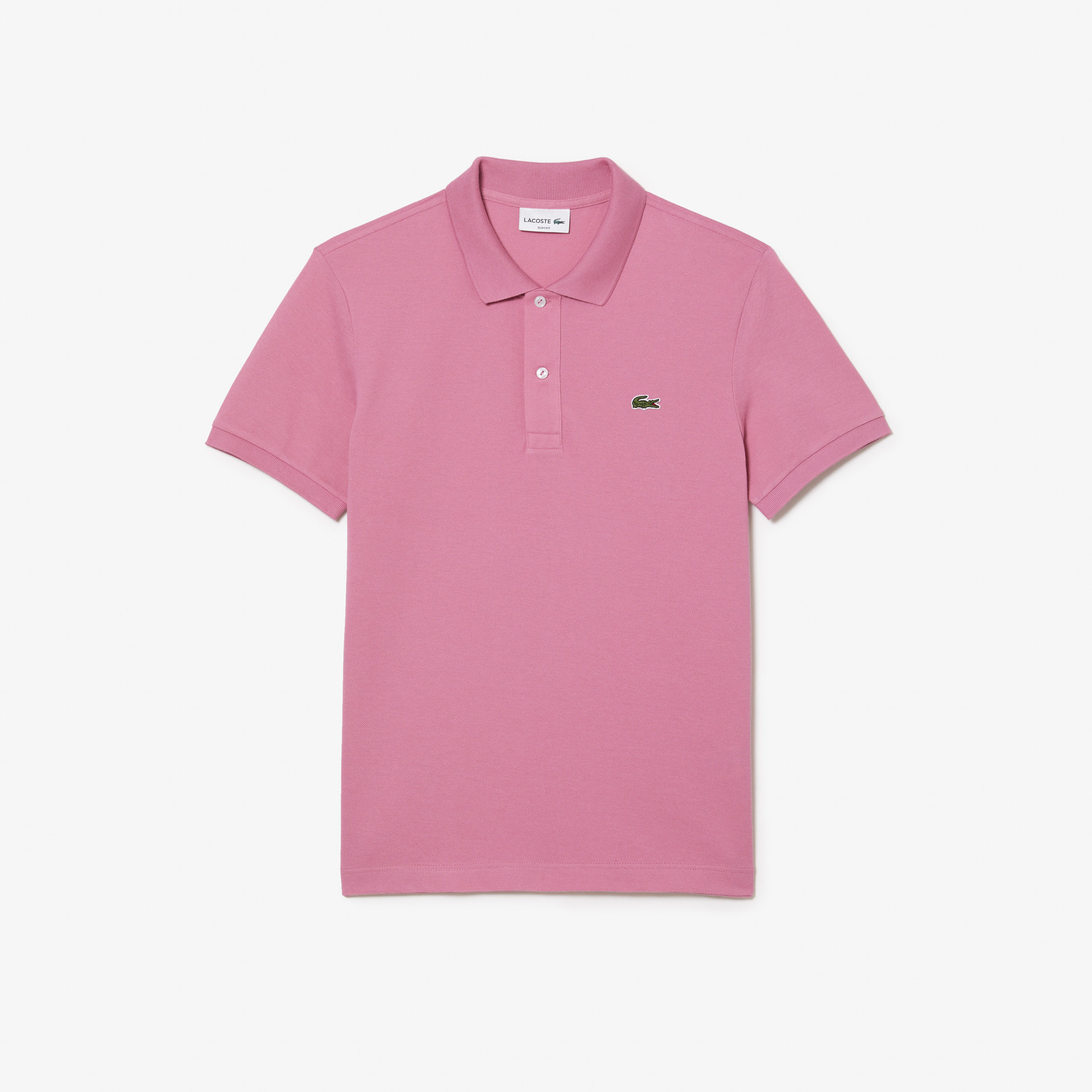 Lacoste korte mouw polo roze