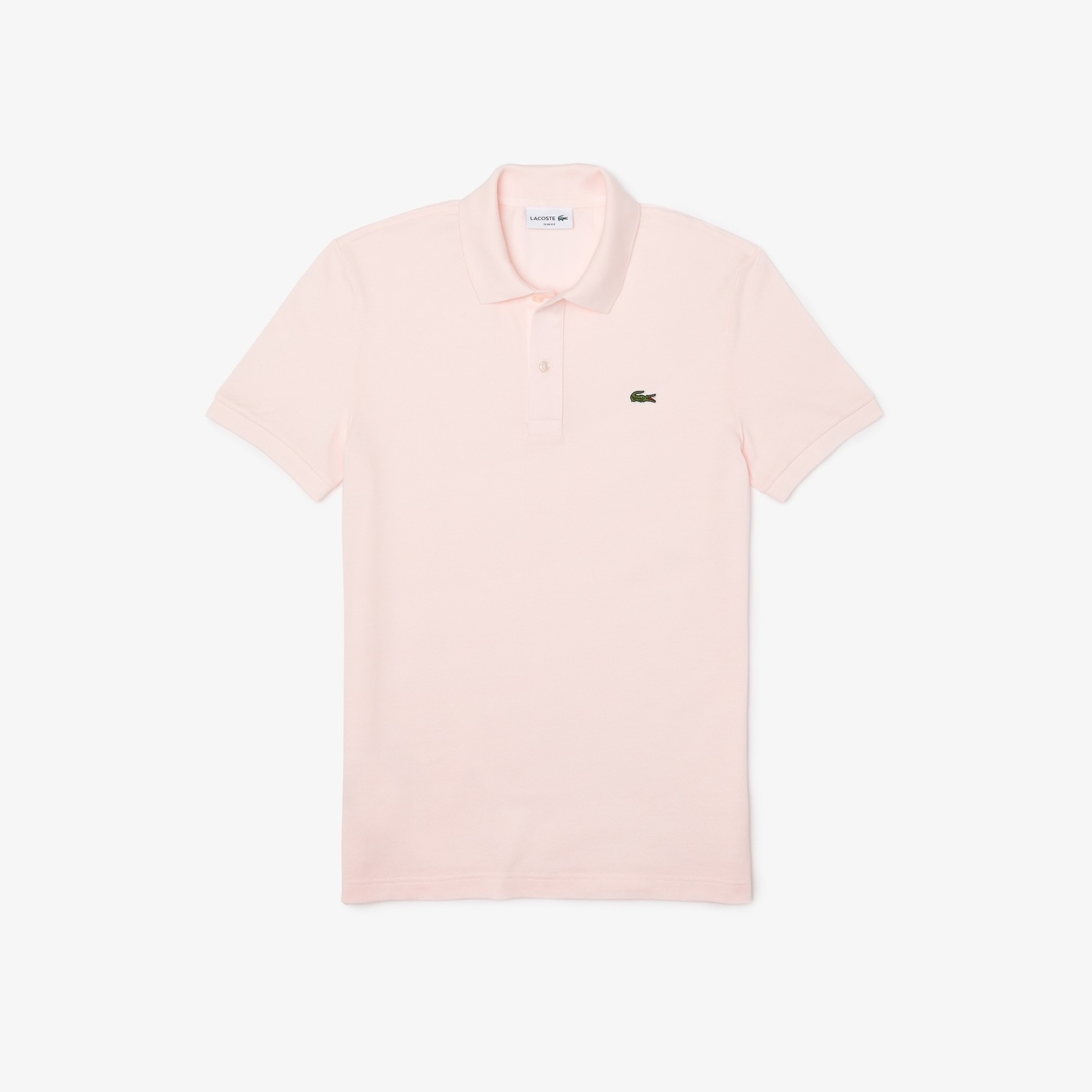 Lacoste korte mouw polo lichtroze