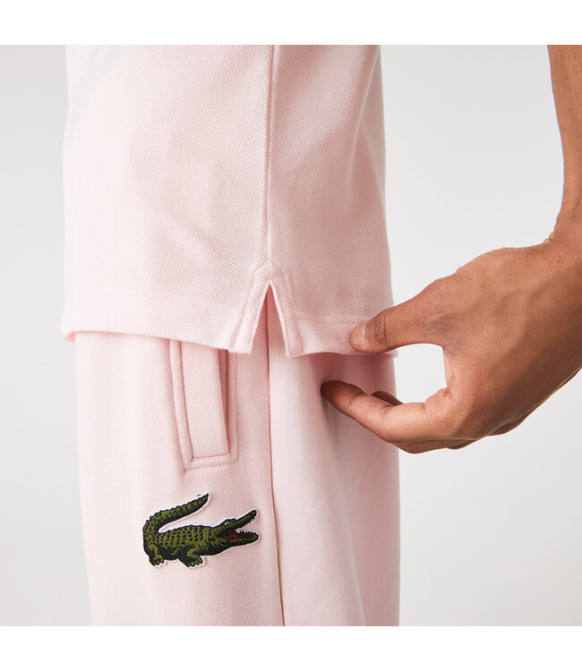 korte mouw polo lichtroze