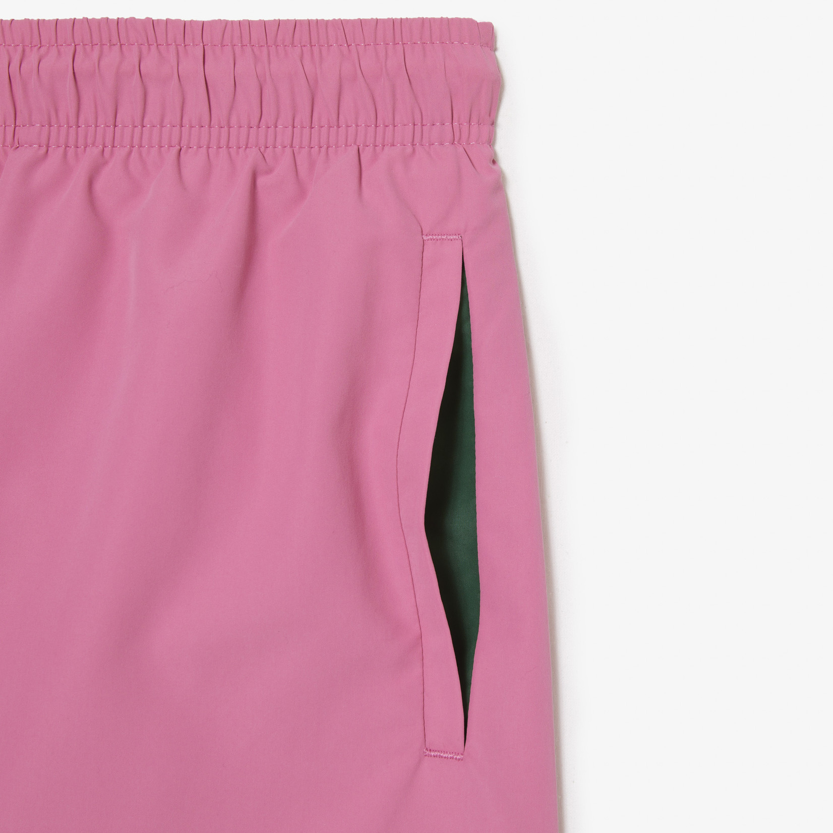 Lacoste sneldrogende zwemshort roze