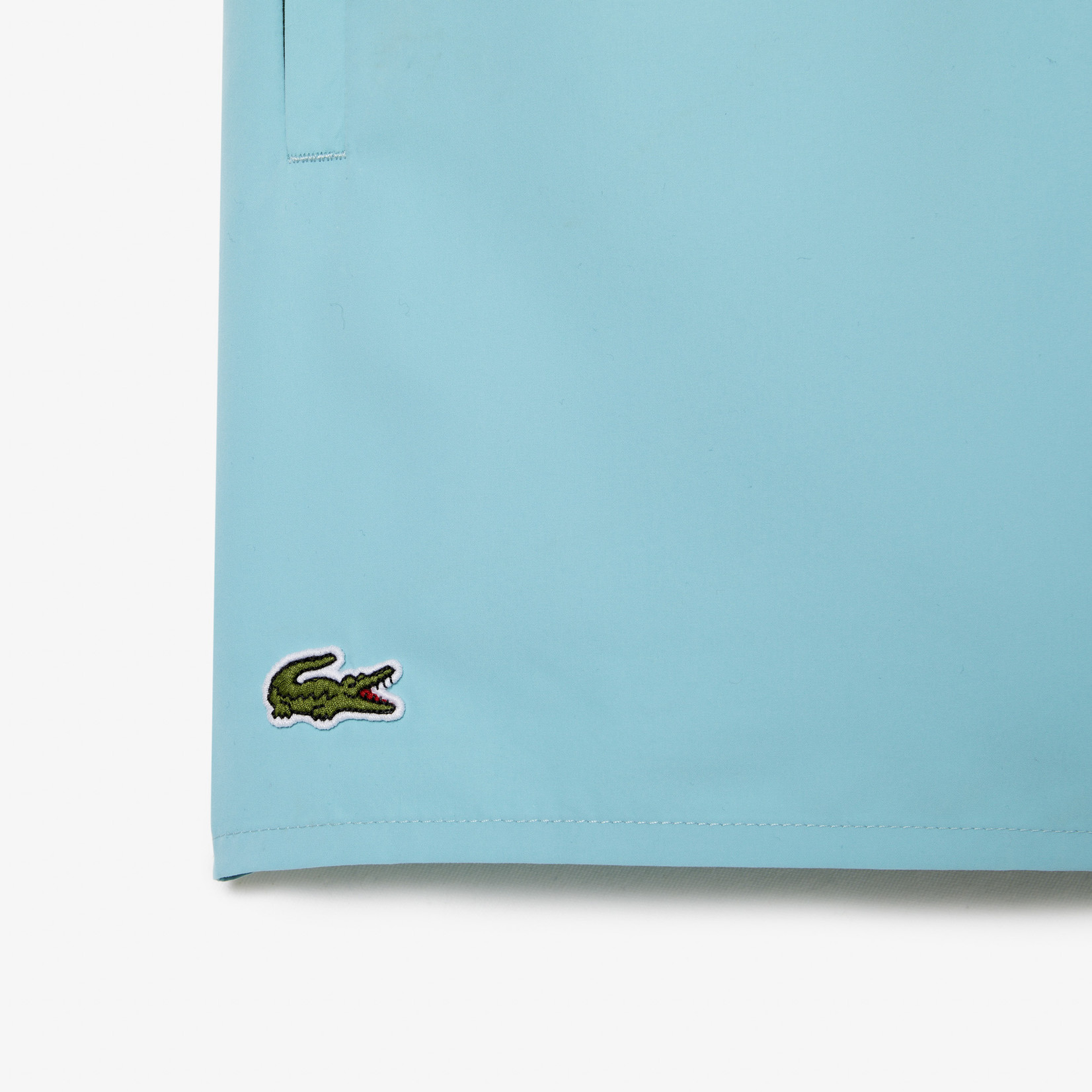 Lacoste sneldrogende zwemshort turquoise