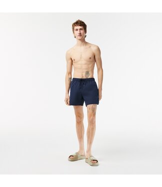 Lacoste sneldrogende zwemshort donkerblauw