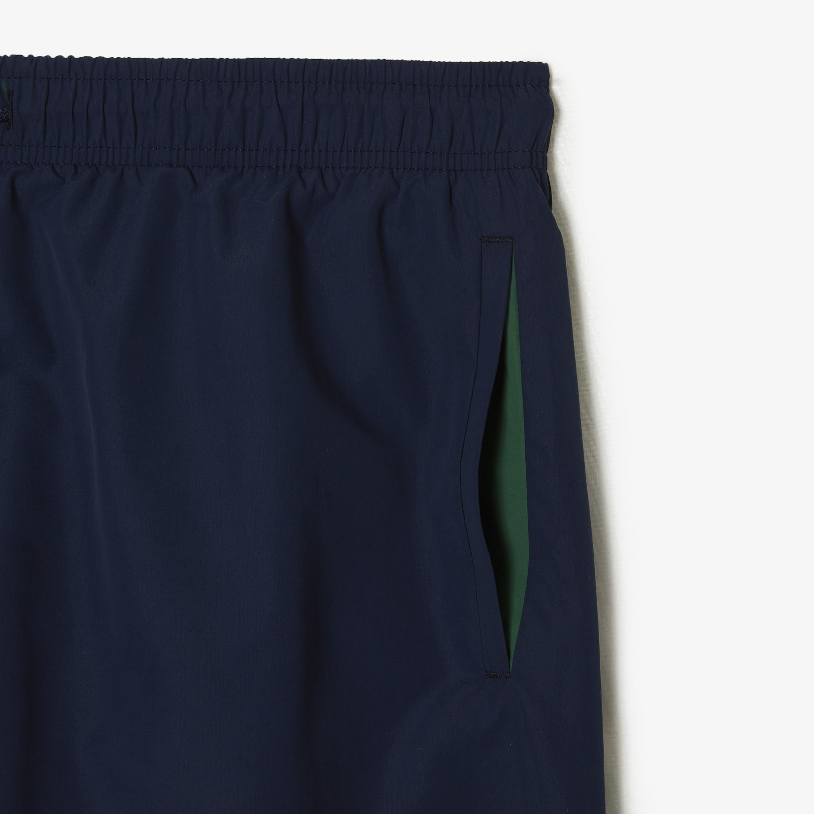 Lacoste sneldrogende zwemshort donkerblauw