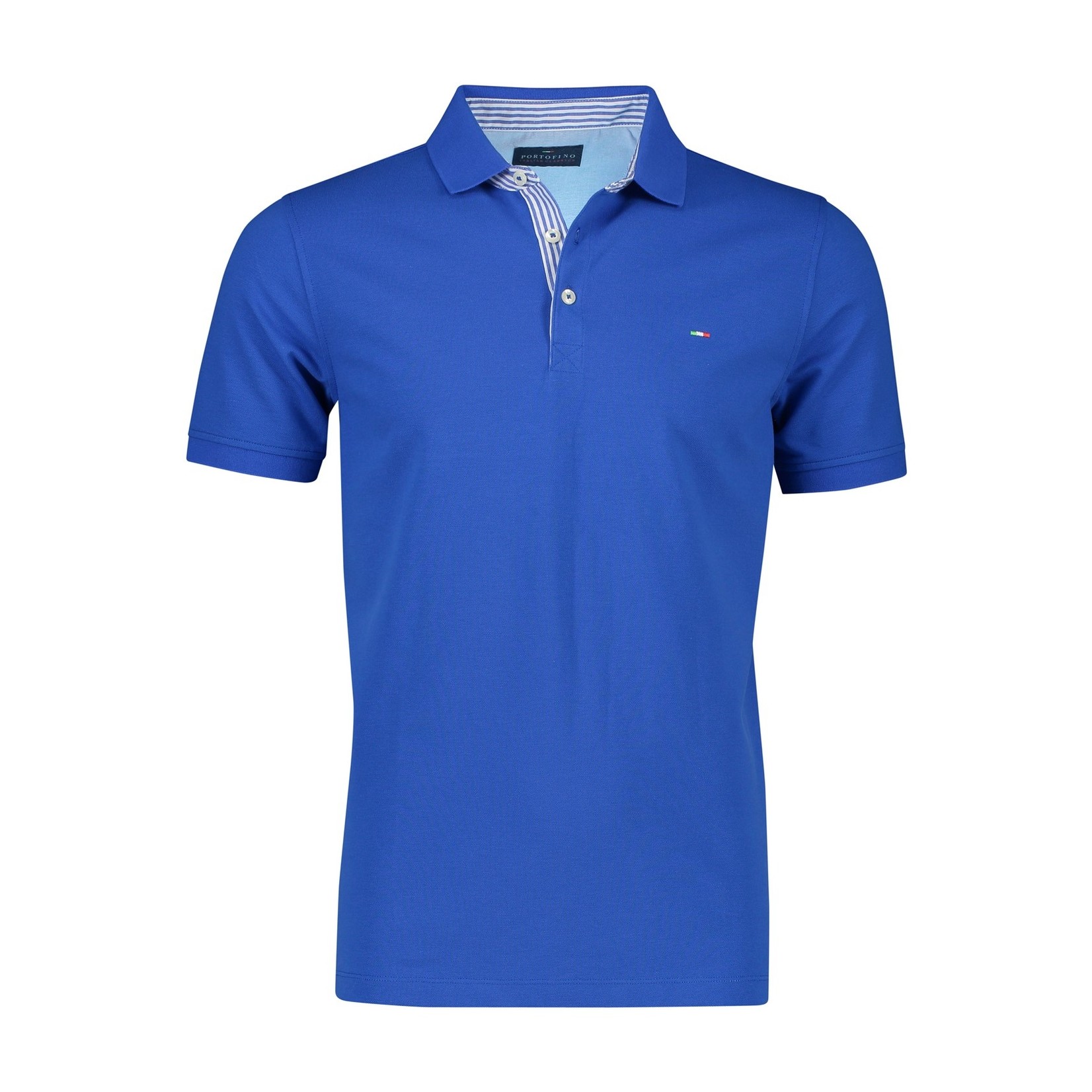 Portofino korte mouw polo cobalt