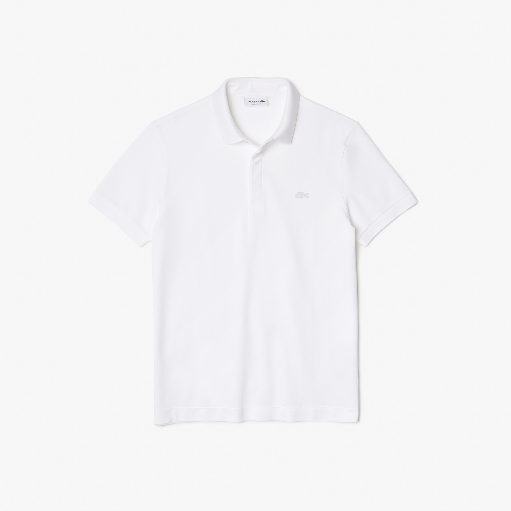 Lacoste Smart Paris polo korte mouw wit