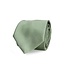 Progetto Premium stropdas met pochet olijfgroen