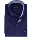 Portofino regular fit korte mouw overhemd marine