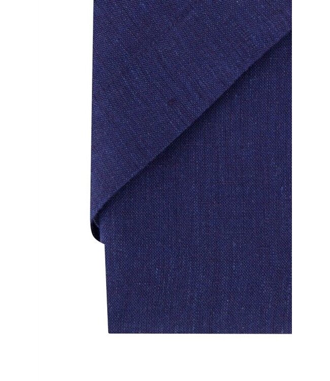 regular fit korte mouw overhemd marine