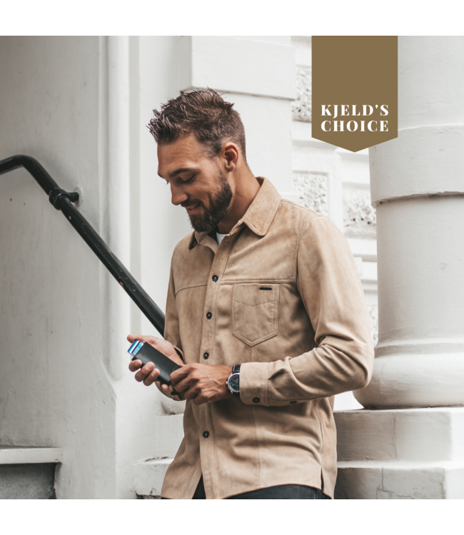 leren portemonnee Lancaster zwart