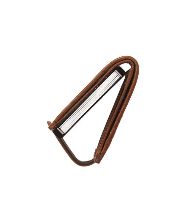 leren portemonnee Loughton cognac