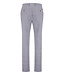 Tyrrell tapered fit zomer chino blauw ruit