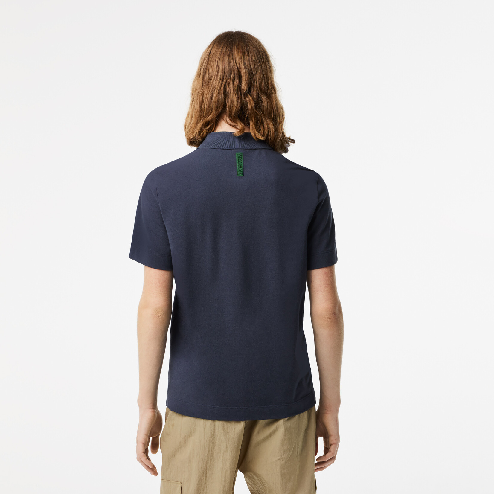 Lacoste Active Movement polo korte mouw marine