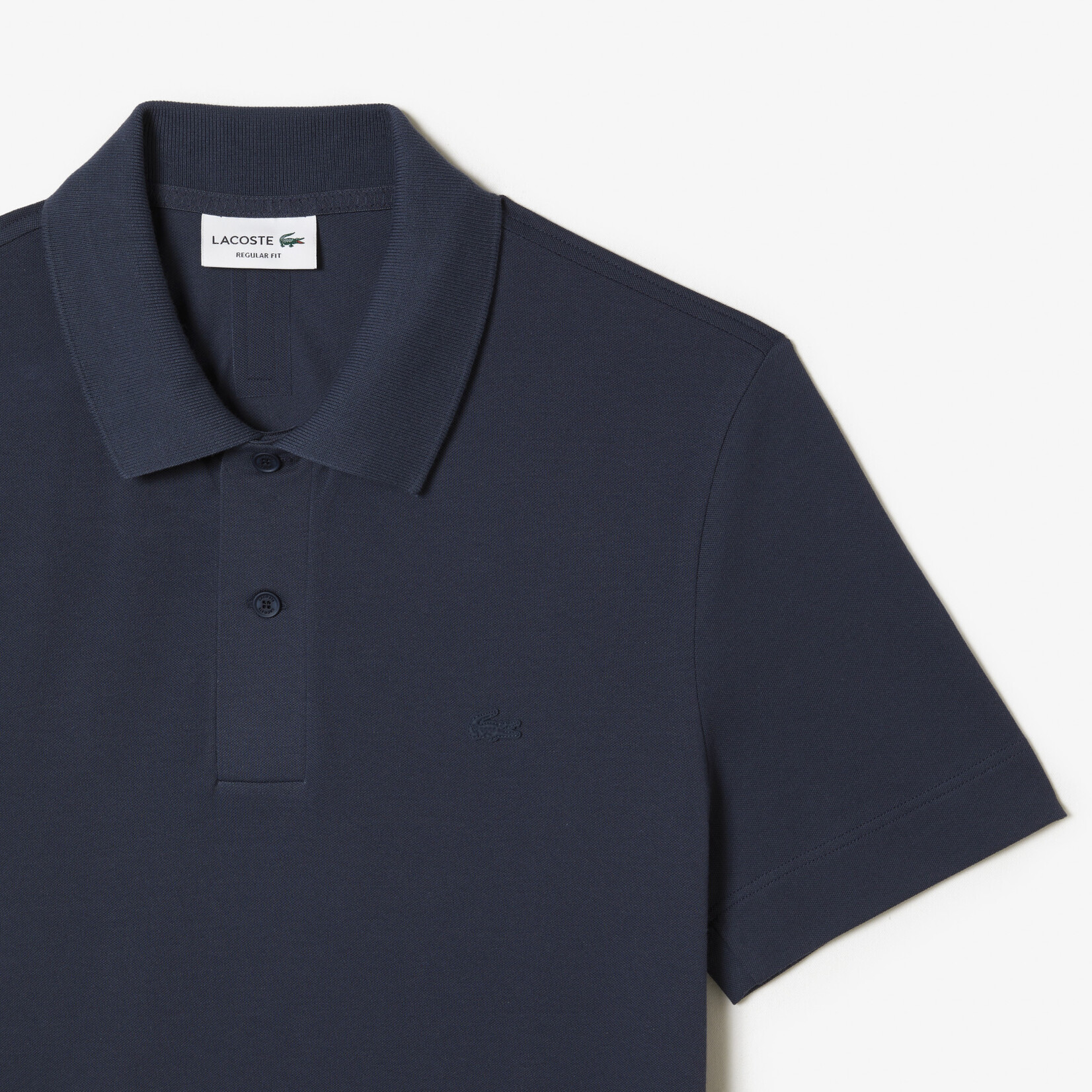 Lacoste Active Movement polo korte mouw marine