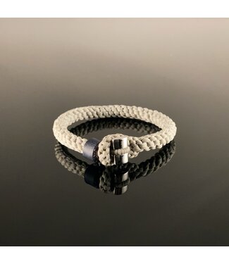 Brahman Bracelets Viper armband lichtgrijs