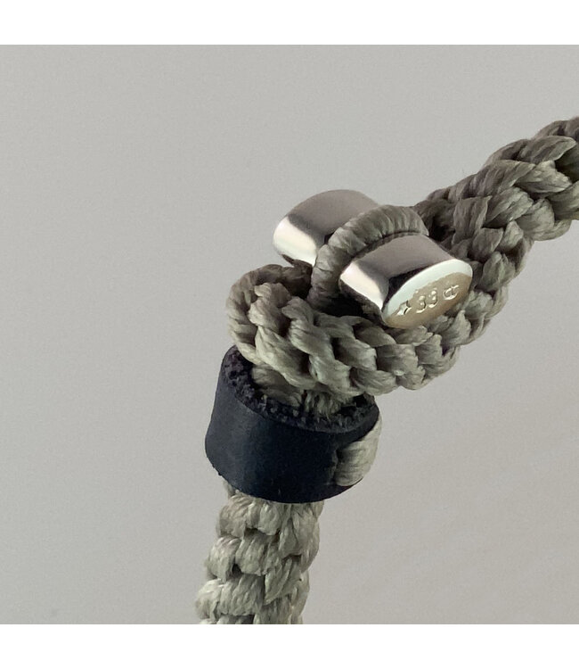 Viper armband lichtgrijs