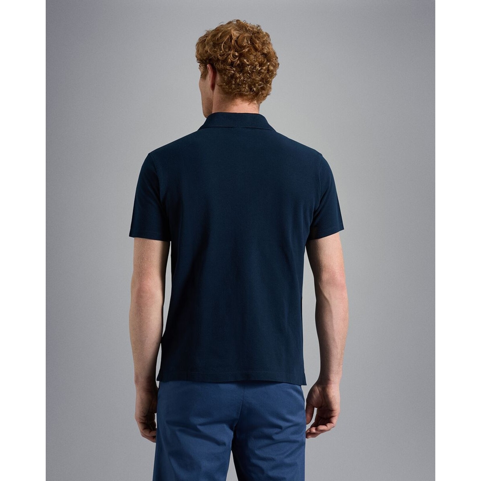 Paul & Shark basic korte mouw polo marine