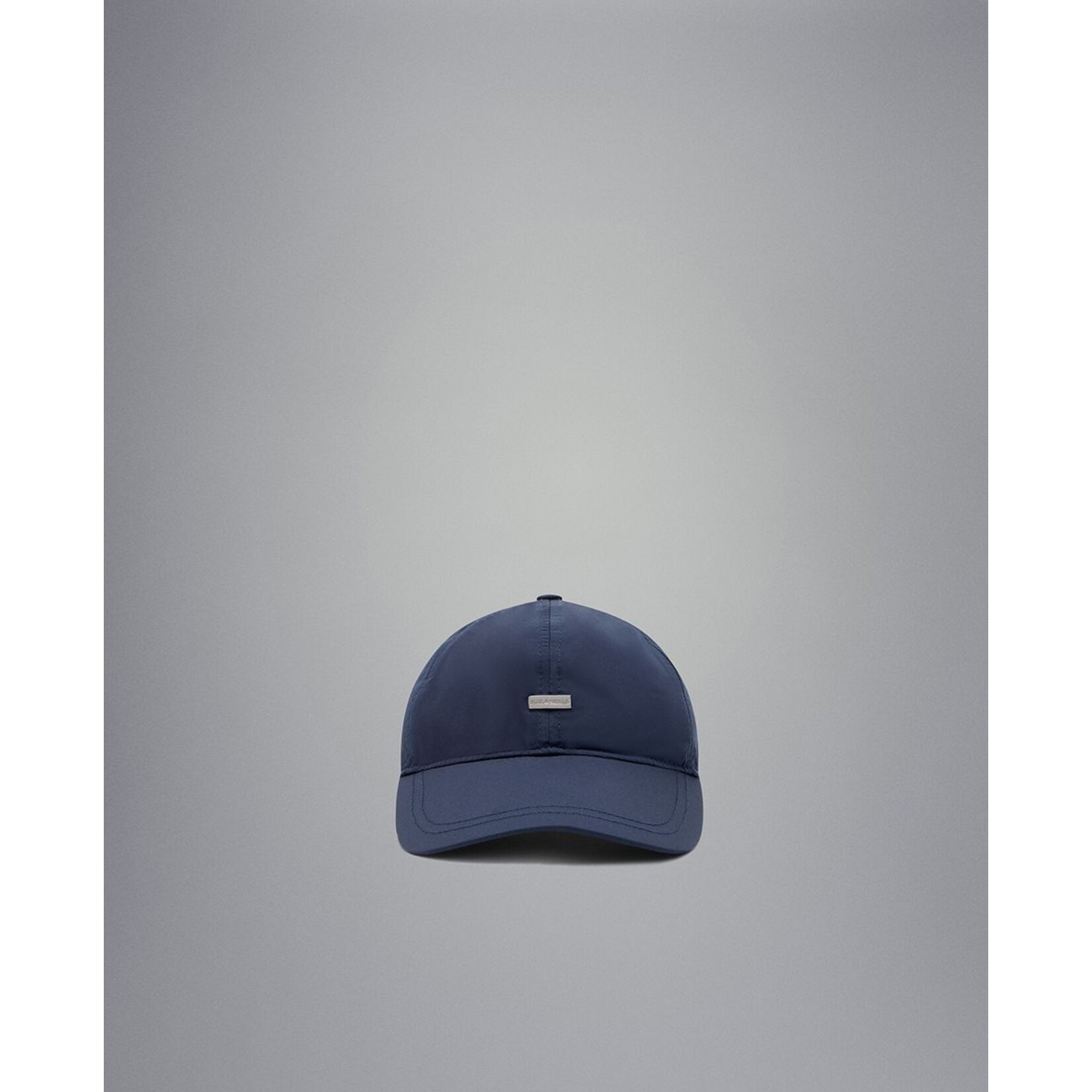 Paul & Shark baseball cap met metalen logo marine