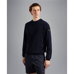 Paul & Shark basic v-hals trui merino wol marine