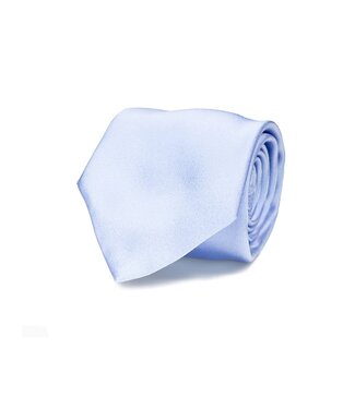 Fibre Progetto Premium stropdas + pochet skyblauw