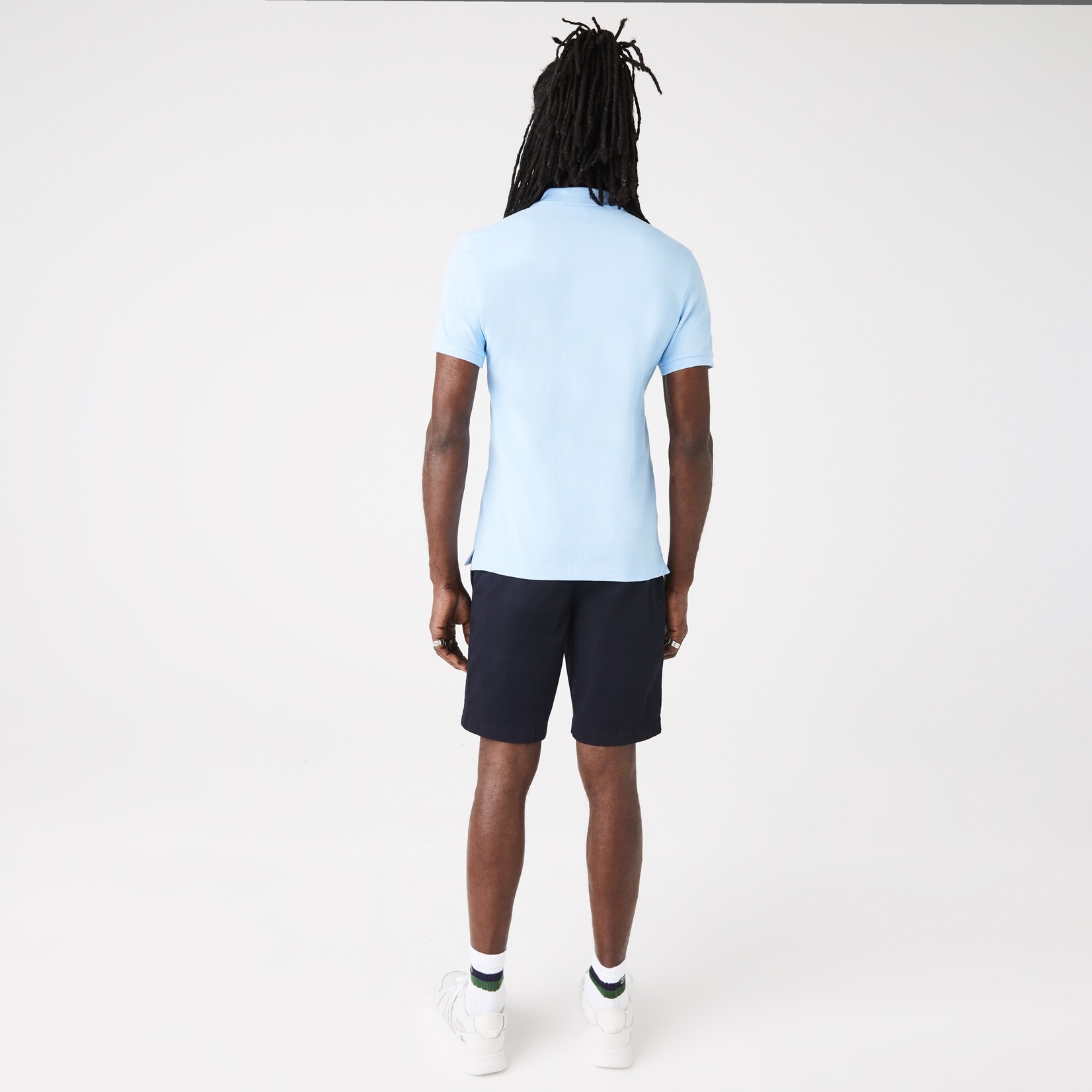 Lacoste korte mouw polo baby blauw