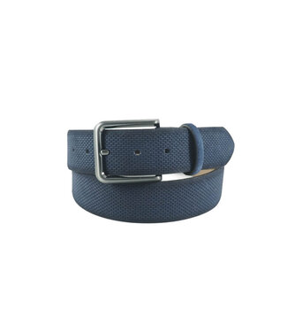 riem suede print marine