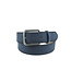 riem suede print marine