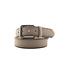 riem suede print beige