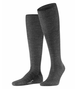 FALKE Airport kniekousen donkergrijs