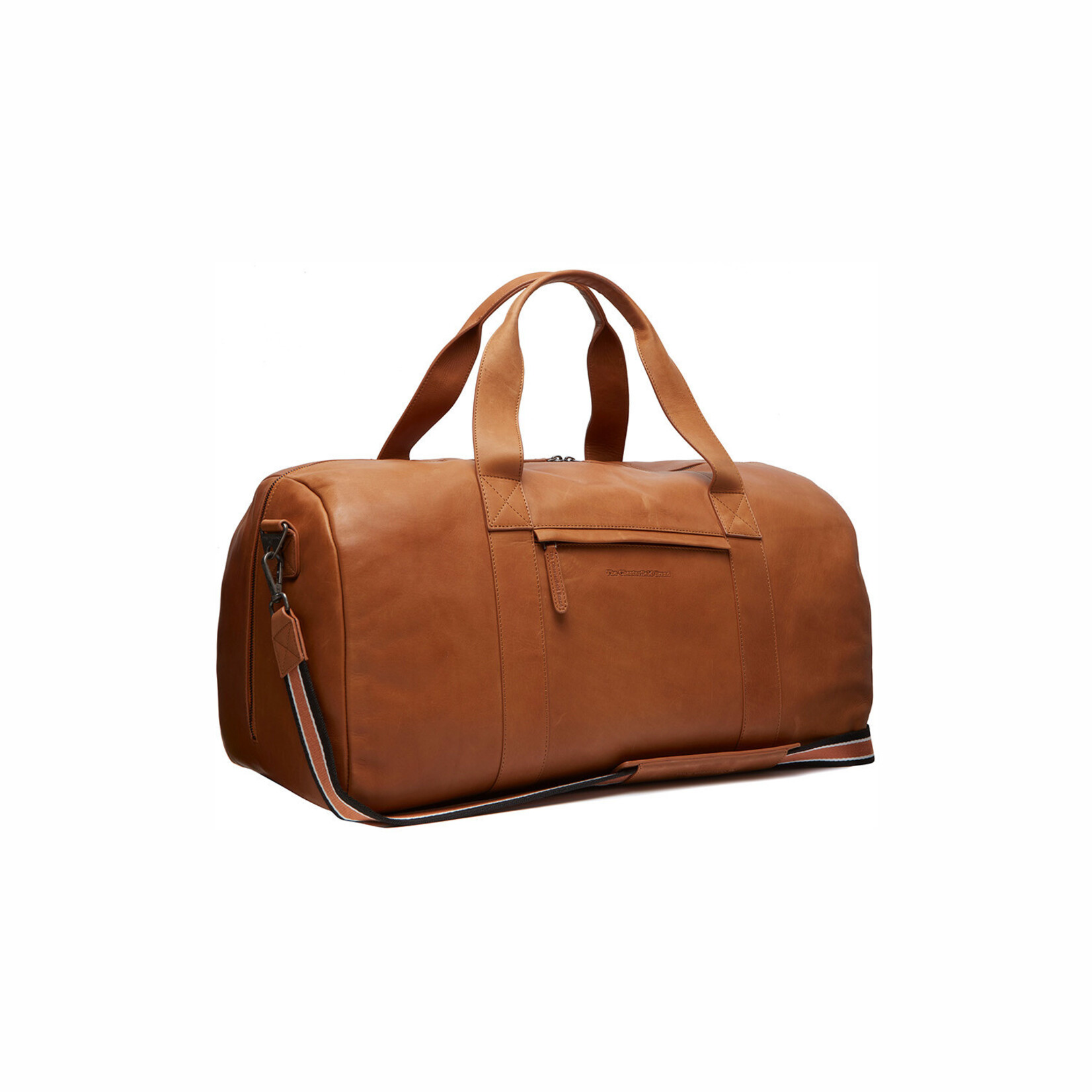 Chesterfield leren weekendtas Hudson cognac