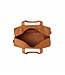 leren weekendtas Hudson cognac