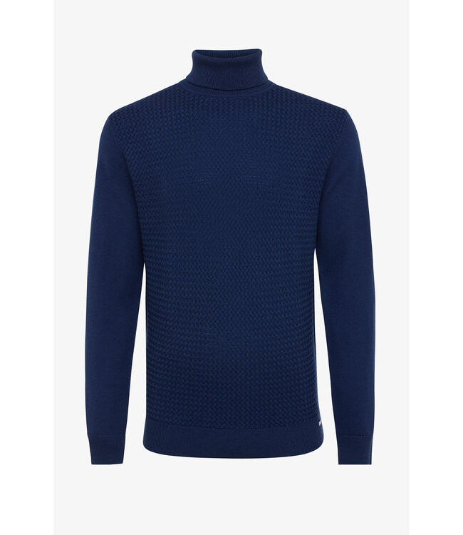 merino coltrui structuur blauw