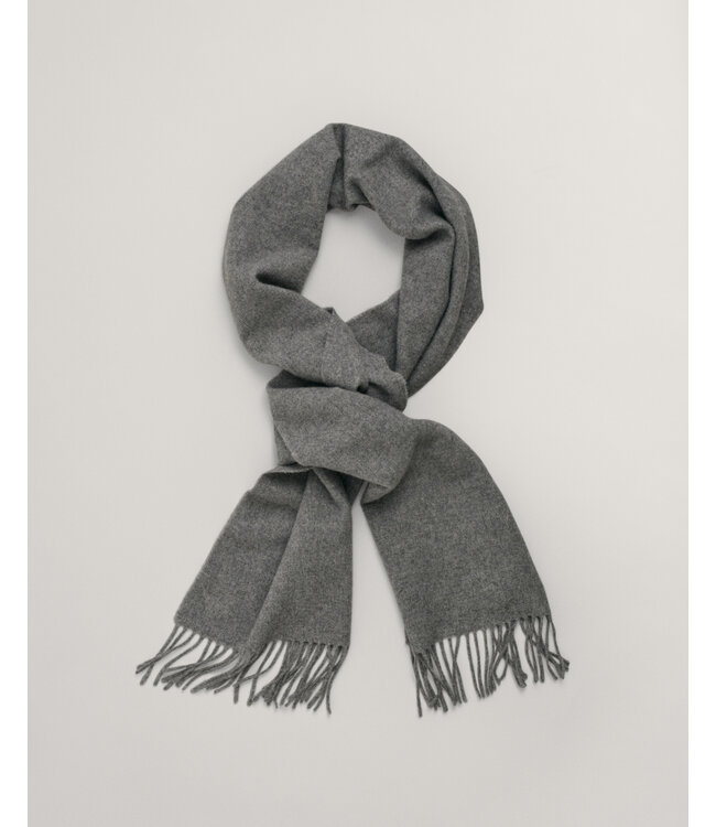 wollen sjaal grijs