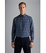 regular fit overhemd marine ruit