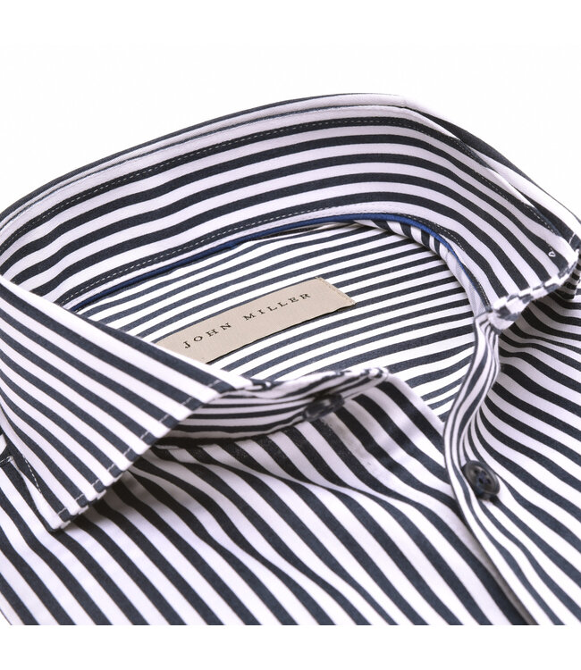 slim fit overhemd marine streep
