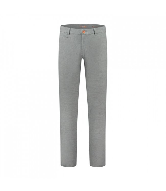 slim fit winter chino grijs
