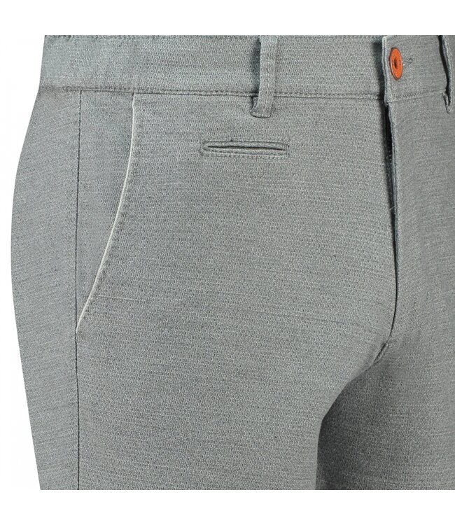 slim fit winter chino grijs