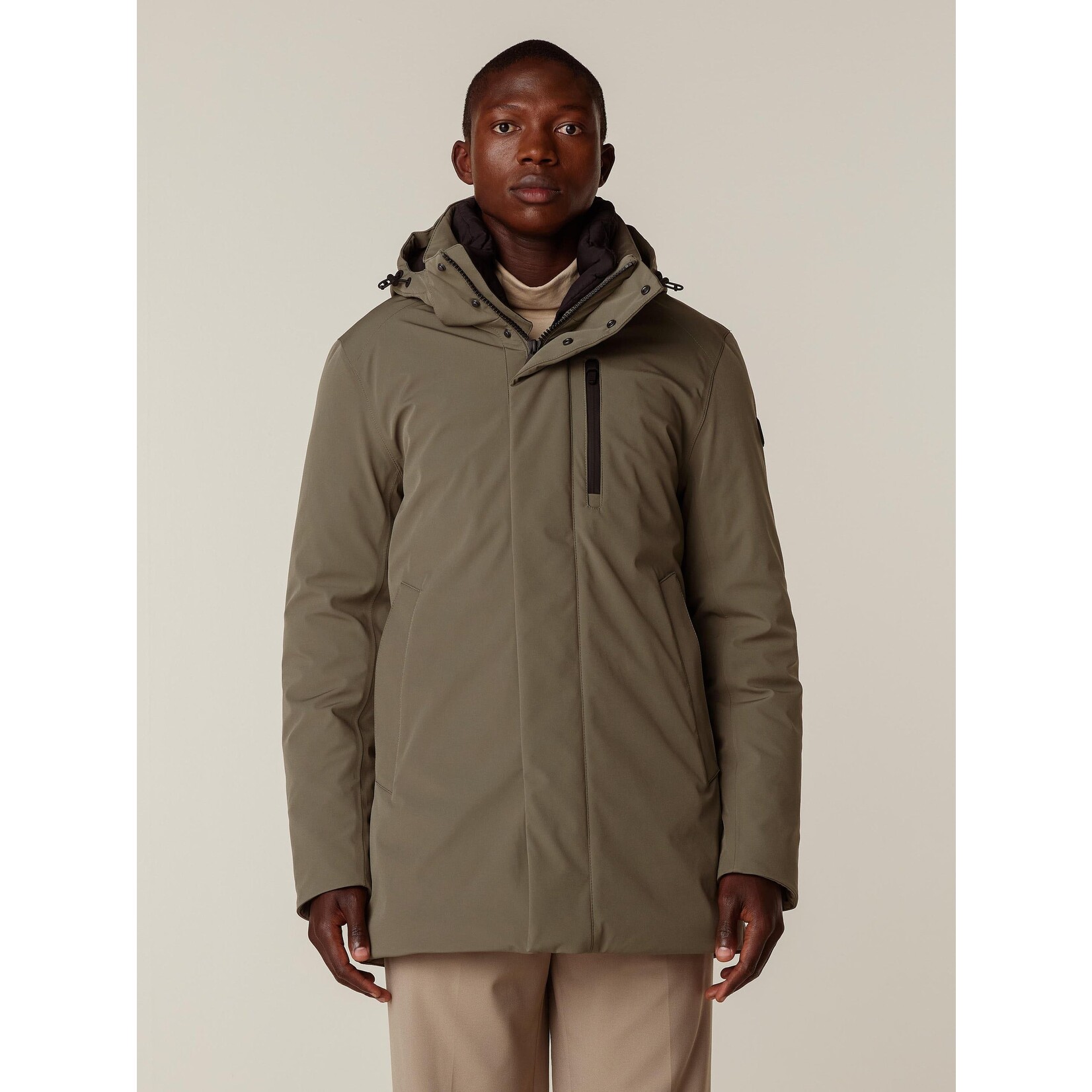 Reset Charleston parka zand