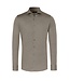 jersey overhemd beige twill