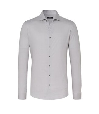 Desoto Luxury jersey overhemd pied-de-poule grijs