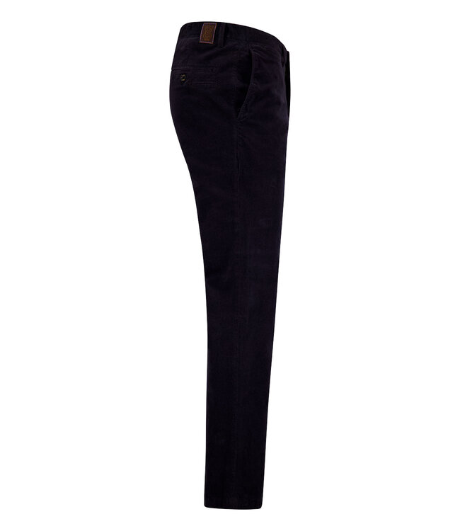 Subway slim fit winter chino velvet marine