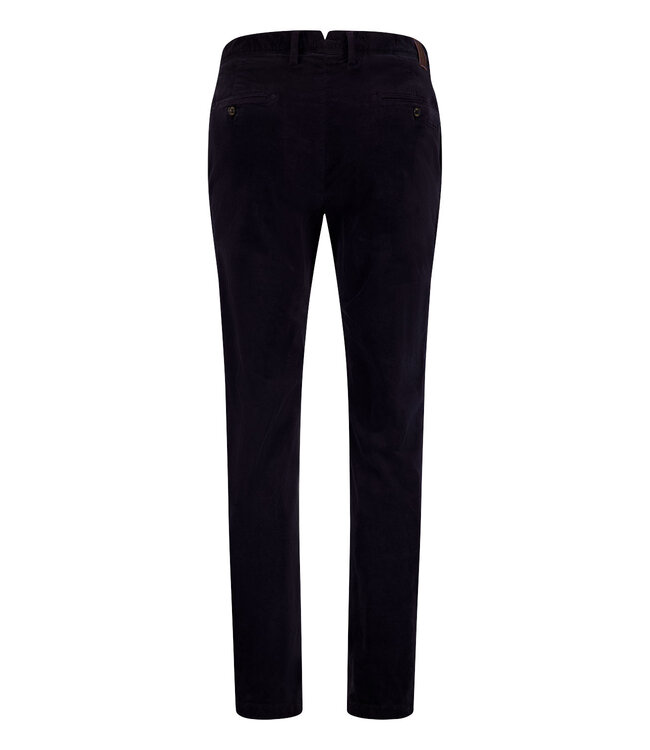 Subway slim fit winter chino velvet marine