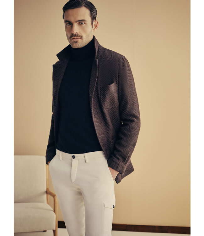 Subway slim fit winter cargo ivoor