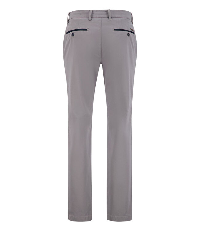 Benny-3 modern fit winter chino grijs