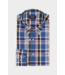 regular fit overhemd blauw ruit