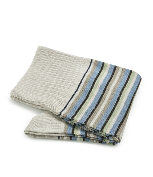 katoenen sokken zand gestreept