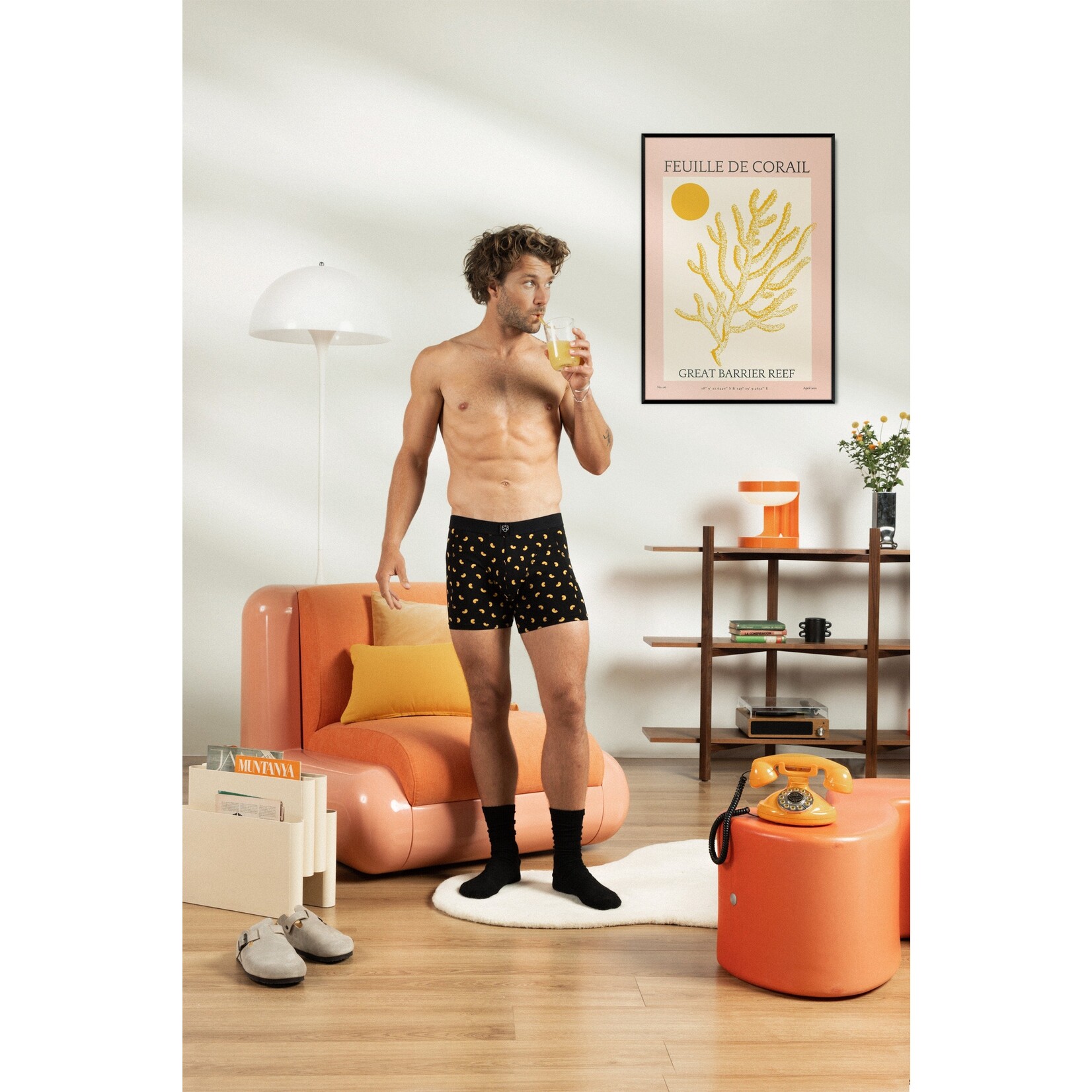 A-dam Underwear boxer Elbow Macaroni