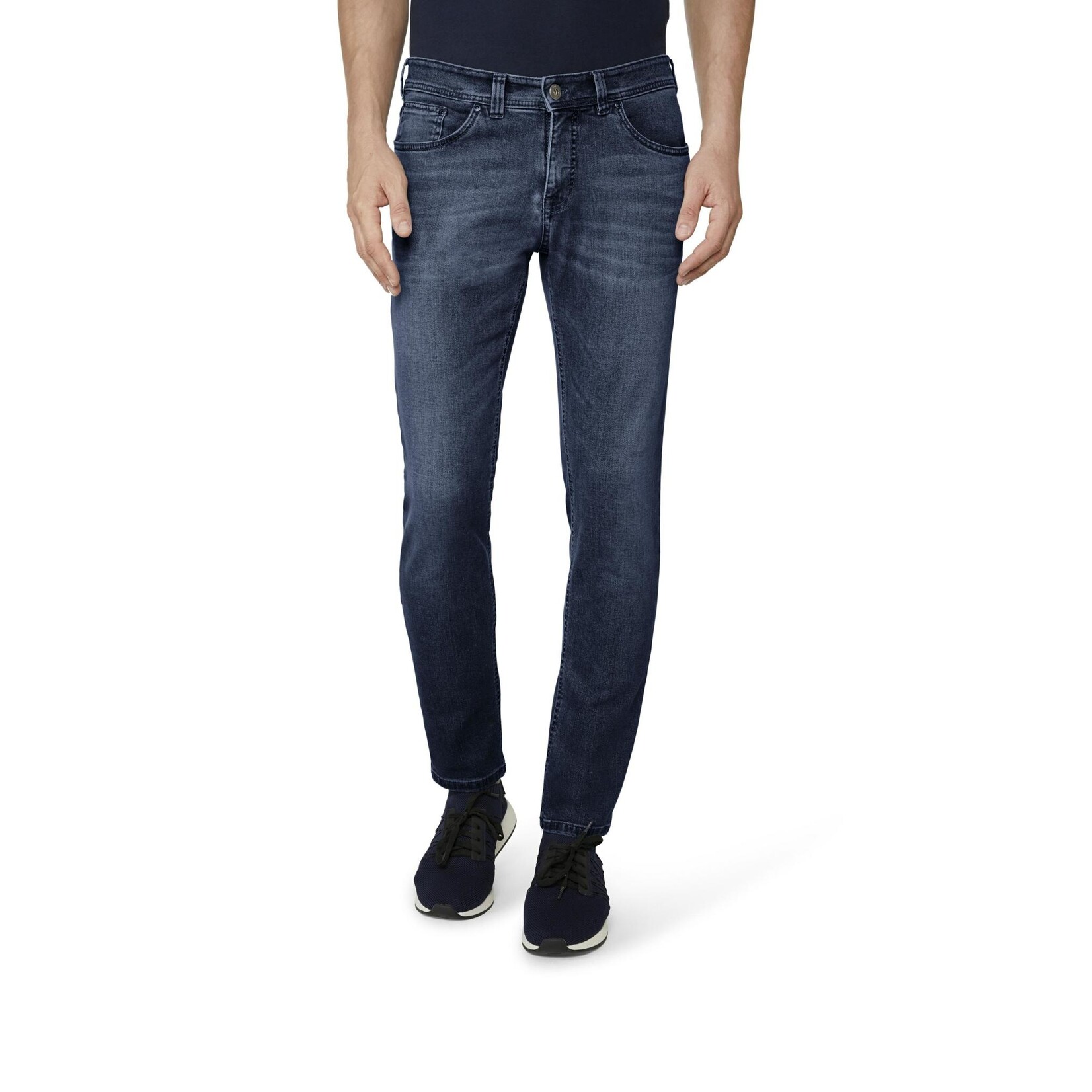 Gardeur Sandro slim jeans donkerblauw 470731-169