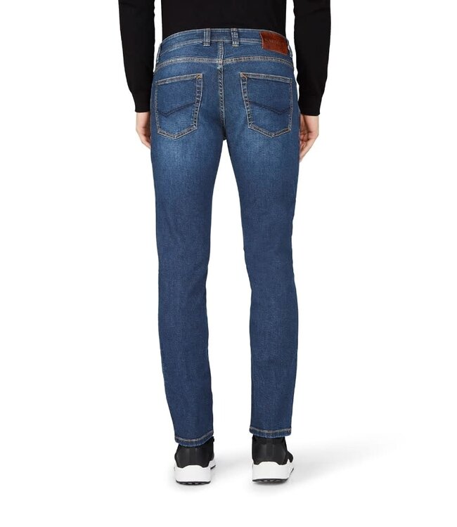 Sandro slim fit jeans middenblauw  470731-168