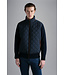 Paul & Shark wollen hybride vest Typhoon details marine